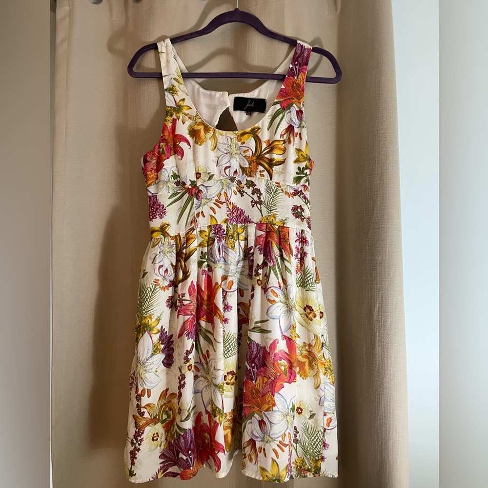 Fit and Flare Floral “Jack” Dress Women’s size small